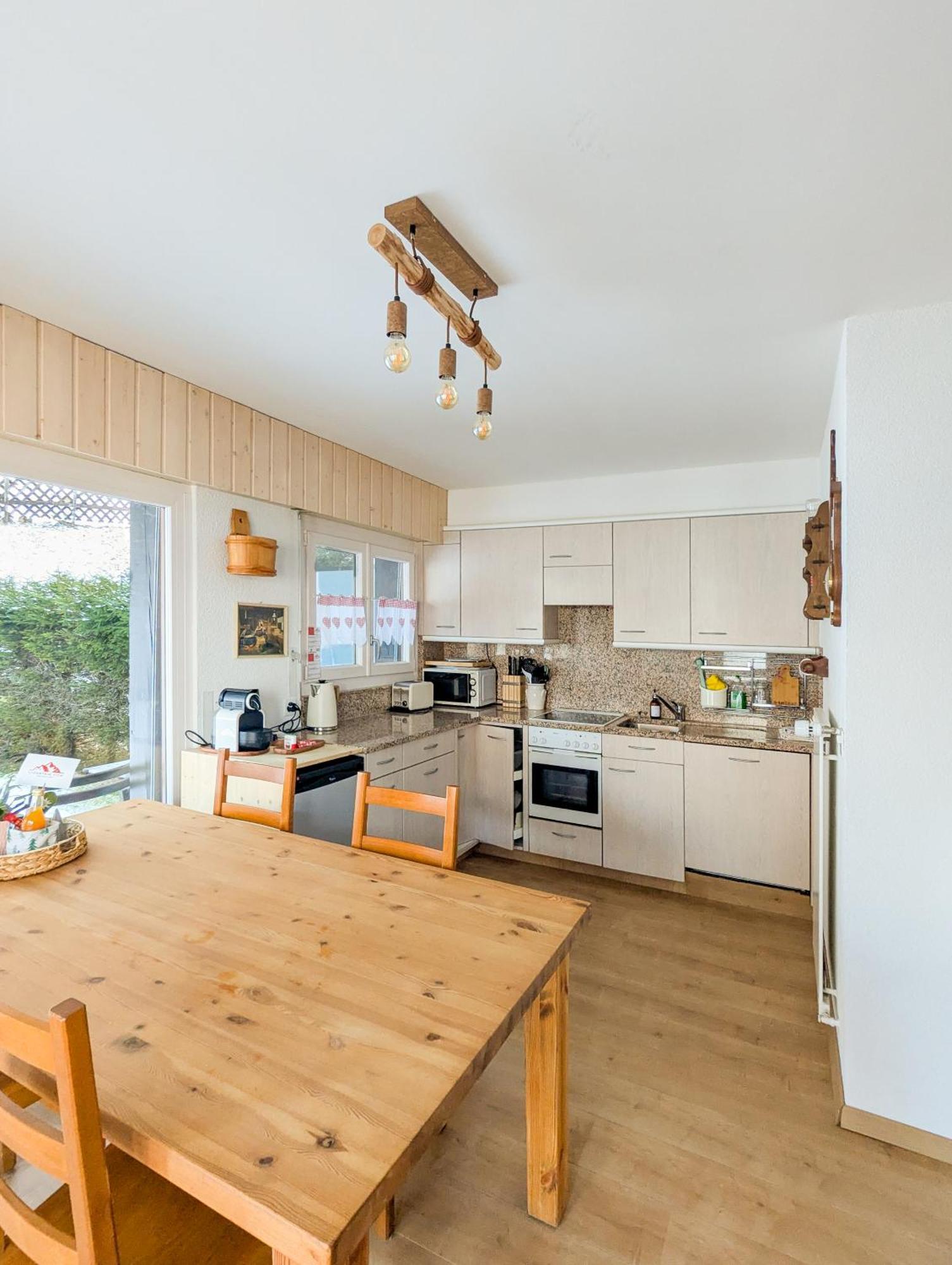 Apartamento Cosy Centered With Garden And View In Veysonnaz Exterior foto