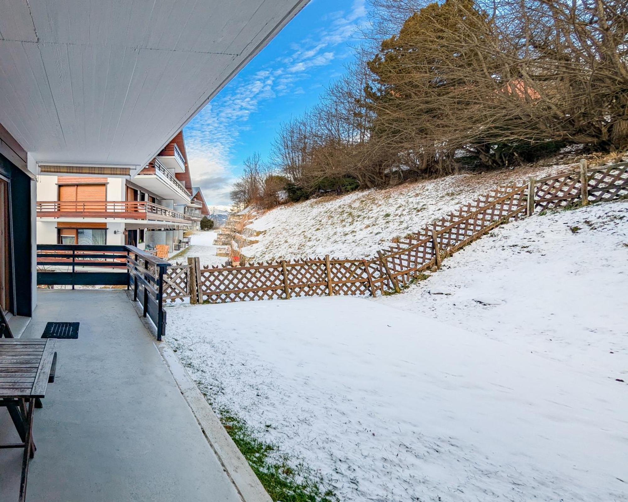 Apartamento Cosy Centered With Garden And View In Veysonnaz Exterior foto