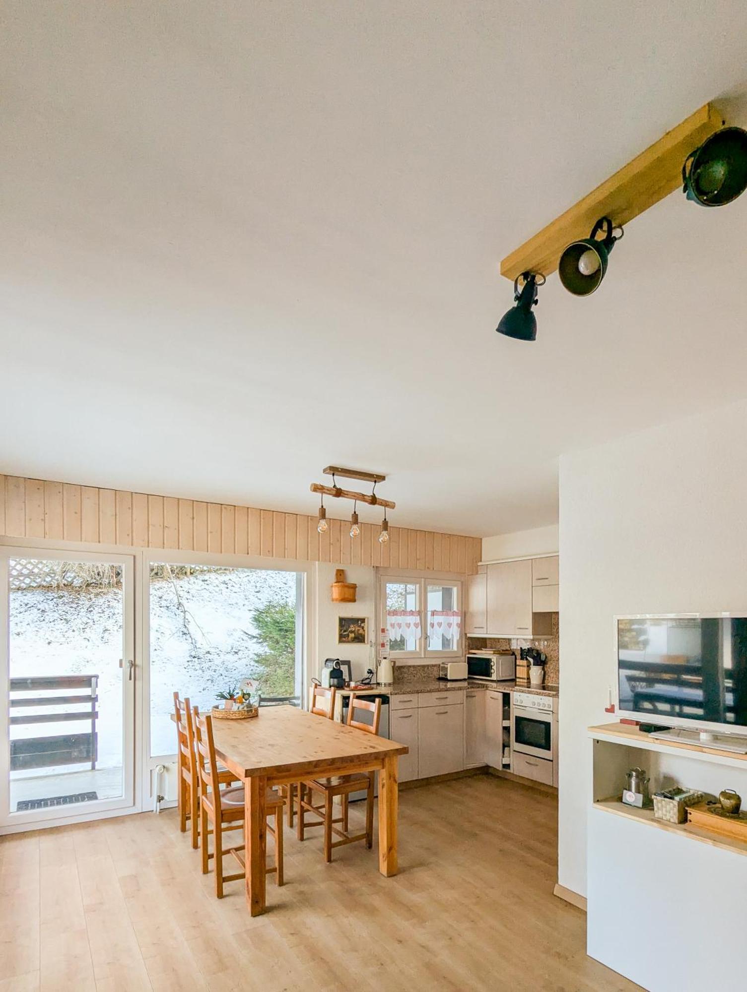 Apartamento Cosy Centered With Garden And View In Veysonnaz Exterior foto