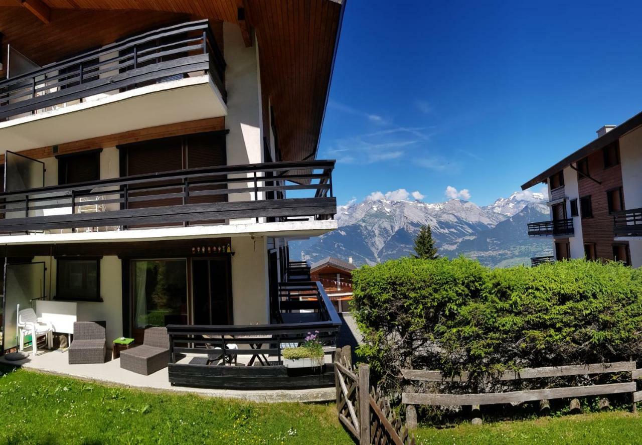 Apartamento Cosy Centered With Garden And View In Veysonnaz Exterior foto